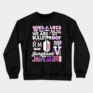 BTS Army The Eternal Collage Crewneck Sweatshirt